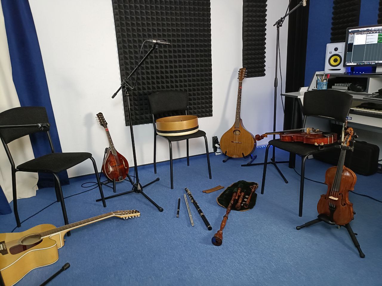 Погодинний звукозапис у студії Fonograma